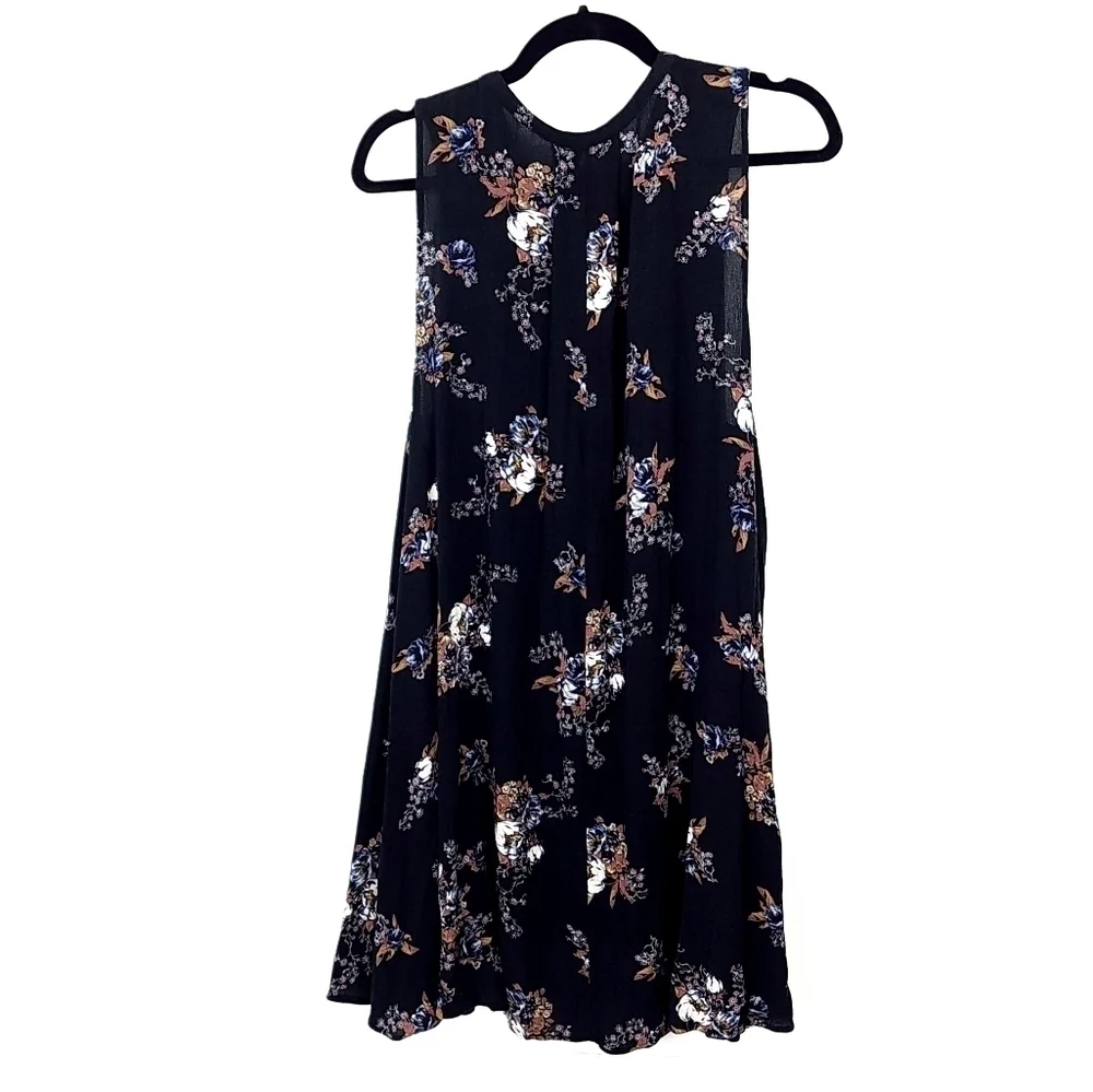 Free People Printed Snap Out Of It Rayon Dress / tunic size Medium - Picture 12 of 12